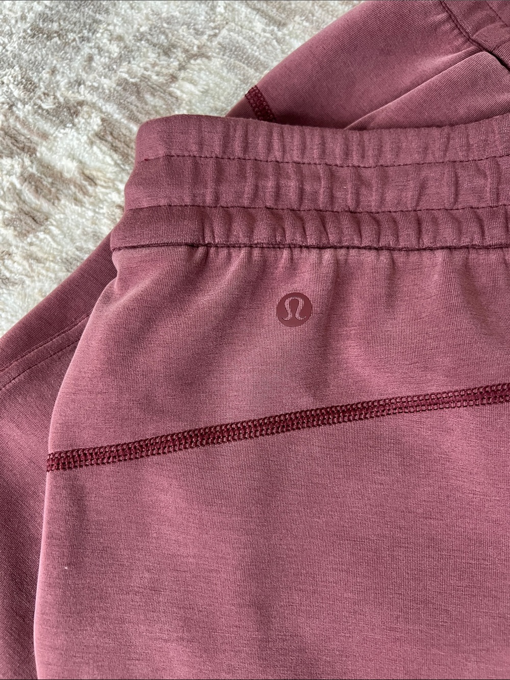 lululemon athletica Maroon Softstream Track Joggers
